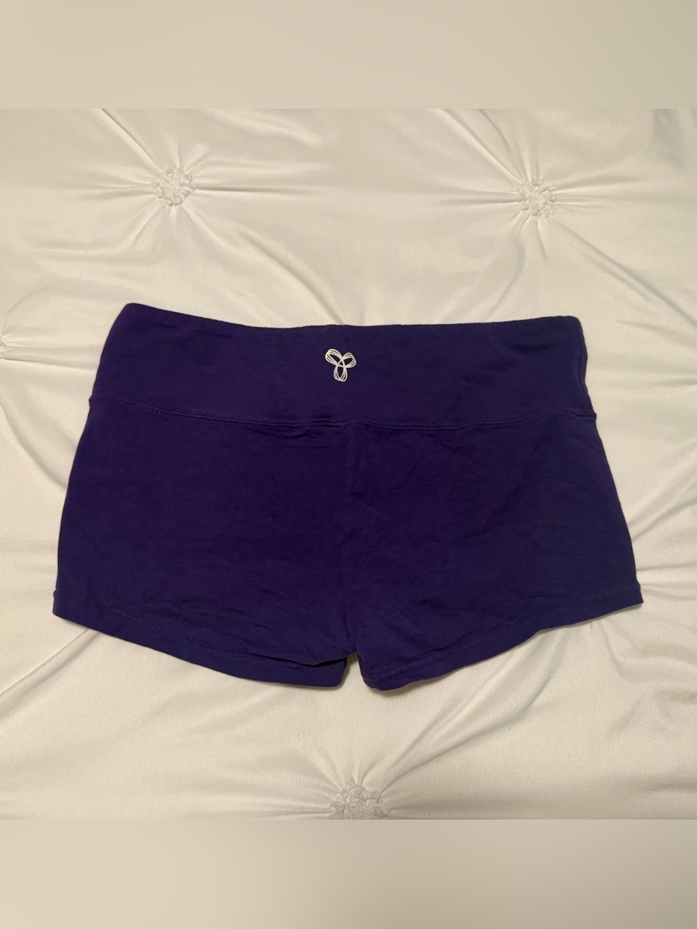 purple TNA mini shorts